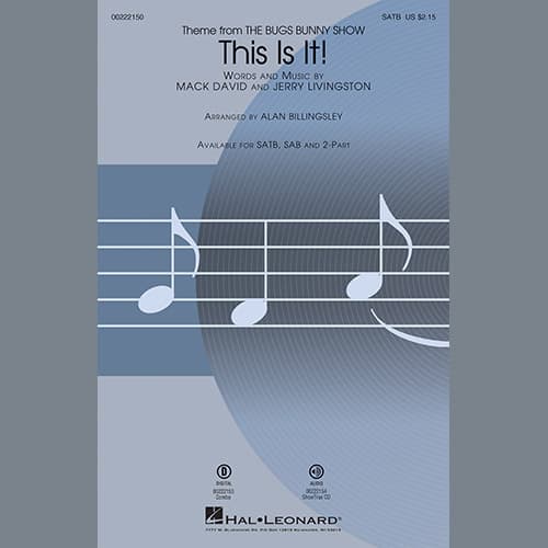 This Is It (arr. Alan Billingsley)