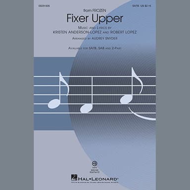 Fixer Upper (from Disney's Frozen) (arr. Audrey Snyder)