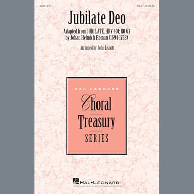 Jubilate Deo (arr. John Leavitt)