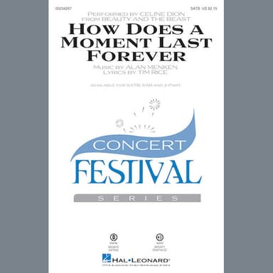 How Does A Moment Last Forever (from Beauty And The Beast) (arr. Mac Huff)