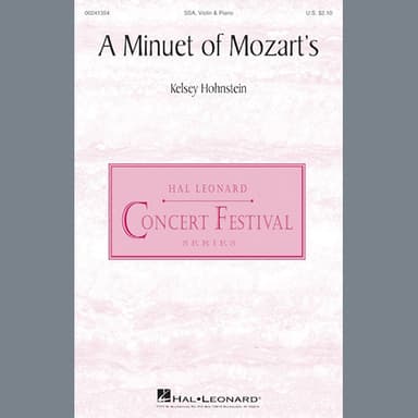 A Minuet of Mozart's
