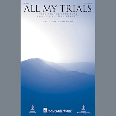All My Trials - Piano
