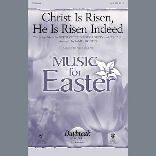 Christ Is Risen, He Is Risen Indeed (arr. James Koerts)