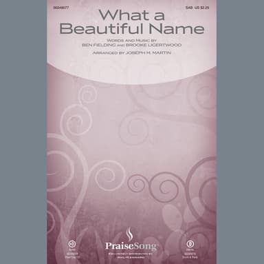 What a Beautiful Name (arr. Joseph M. Martin) - Drums