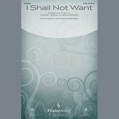 I Shall Not Want