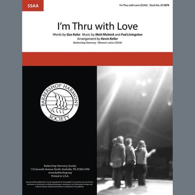 I'm Thru With Love (arr. Kevin Keller)