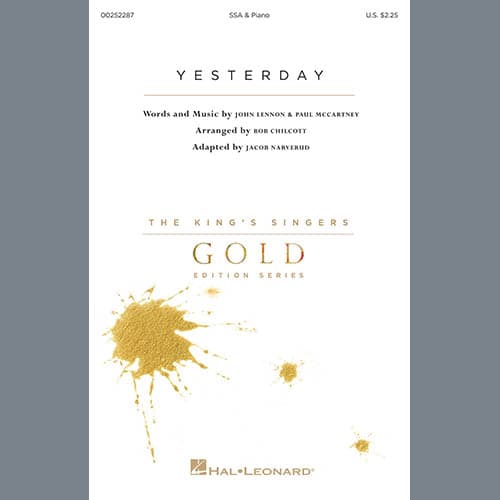 Yesterday (arr. Jacob Narverud)