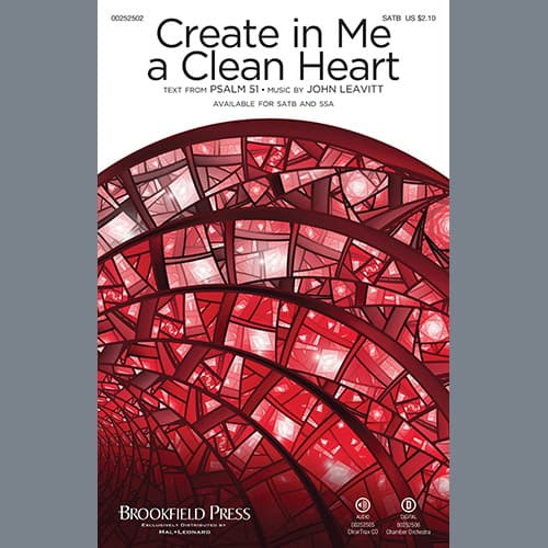 Create in Me a Clean Heart - Percussion 1 & 2