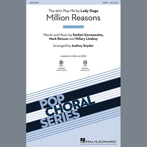 Million Reasons (arr. Audrey Snyder)