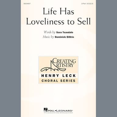 Life Has Loveliness to Sell