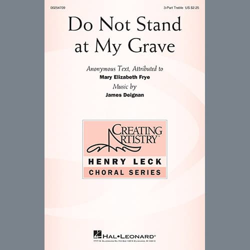 Do Not Stand at My Grave