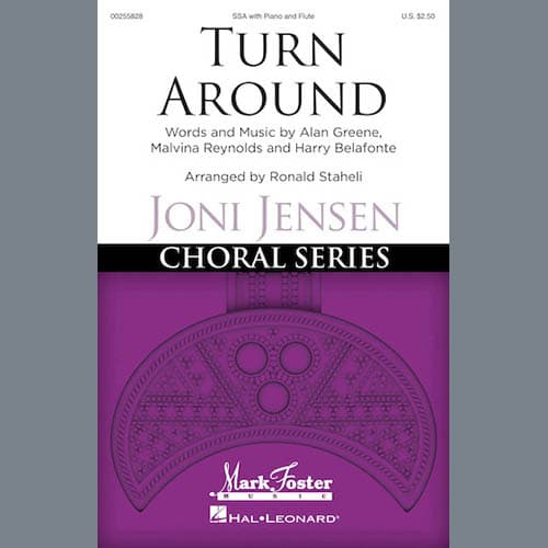 Turn Around (arr. Ronald Staheli) - Harp