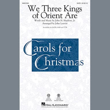 We Three Kings of Orient Are - Flute 1