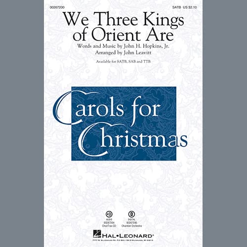 We Three Kings of Orient Are - Flute 1