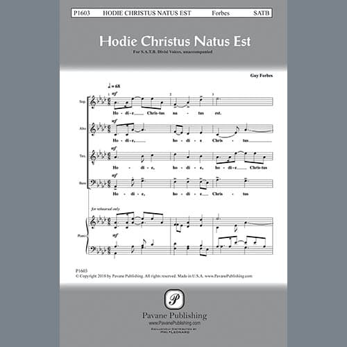 Hodie Christus Natus Est