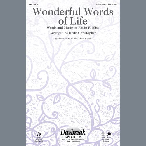Wonderful Words of Life (2-Part Mixed)