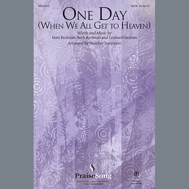 One Day (When We All Get to Heaven) (Arr. Heather Sorenson) - Full Score