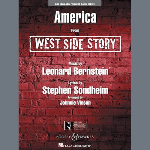 America (from West Side Story) (arr. Vinson) - Baritone T.C.