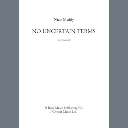 No Uncertain Terms - Score