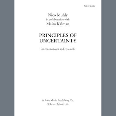 Principles Of Uncertainty (Parts)