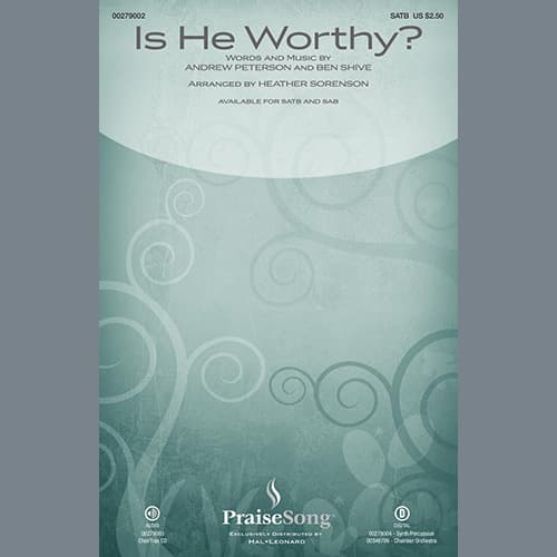Is He Worthy? (arr. Heather Sorenson) - Drums + Percussion