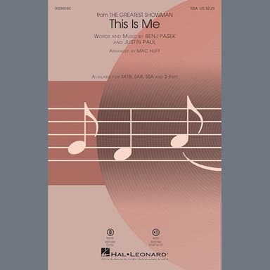 This Is Me (from The Greatest Showman) (arr. Mac Huff)