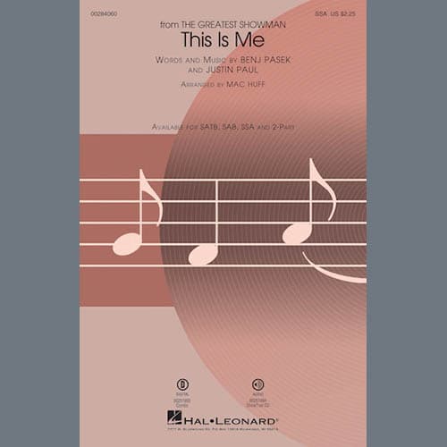 This Is Me (from The Greatest Showman) (arr. Mac Huff)