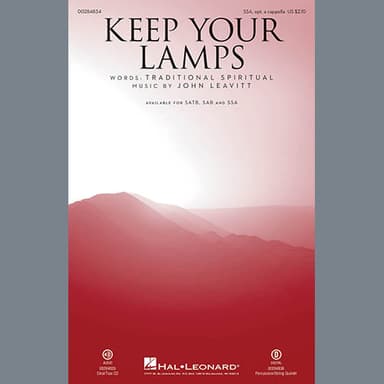Keep Your Lamps Trimmed And Burning