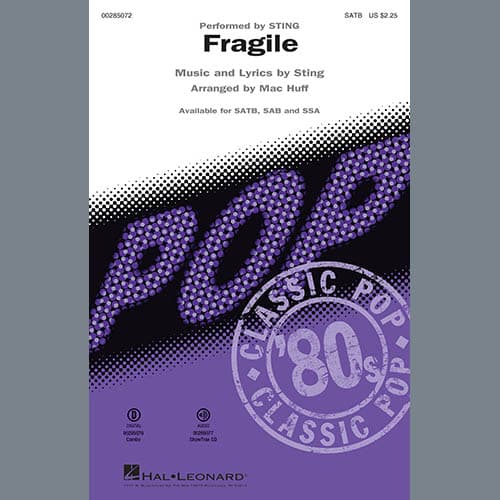 Fragile (arr. Mac Huff) - Percussion