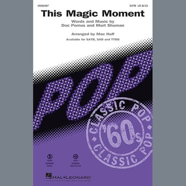 This Magic Moment (Arr. Mac Huff) - Bb Tenor Saxophone