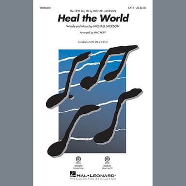 Heal the World (Arr. Mac Huff) - Guitar