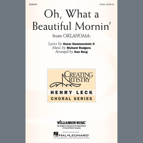 Oh, What A Beautiful Mornin' (from Oklahoma!) (arr. Ken Berg)
