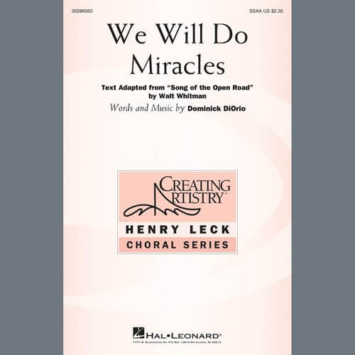 We Will Do Miracles