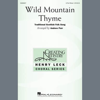 Wild Mountain Thyme (arr. Andrew Parr)