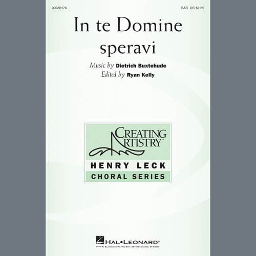 In Te Domine Speravi (ed. Ryan Kelly) - C Instrument II