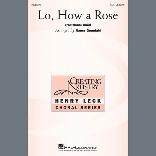 Lo, How a Rose