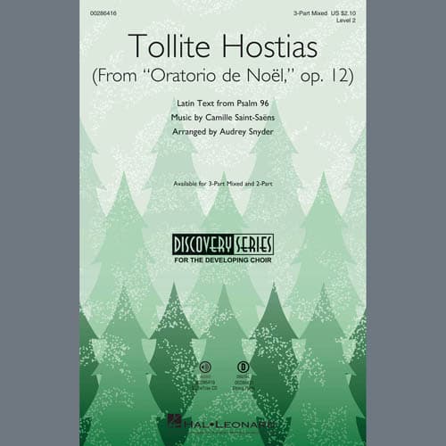 Tollite Hostias (From "Oratorio de Noel," op. 12)