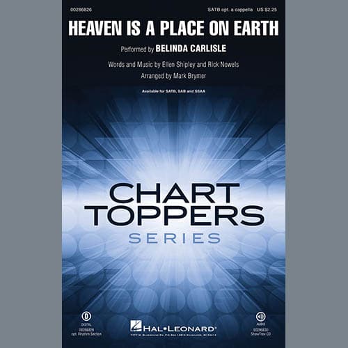 Heaven Is a Place on Earth (arr. Mark Brymer) - Drums