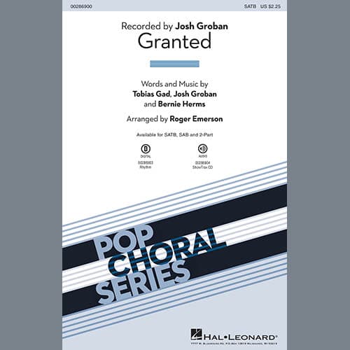 Granted (arr. Roger Emerson) - Guitar