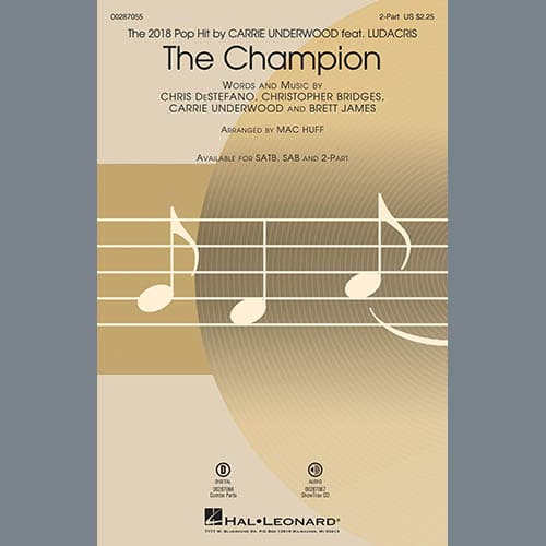 The Champion (feat. Ludacris) (arr. Mac Huff)