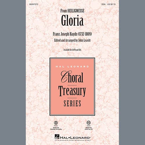Gloria (from Heiligmesse) (arr. John Leavitt) - Full Score (SSA)