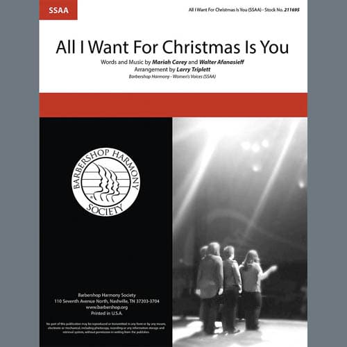 All I Want For Christmas Is You (arr. Larry Triplett)