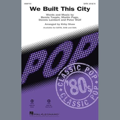 We Built This City (arr. Kirby Shaw) - Trombone