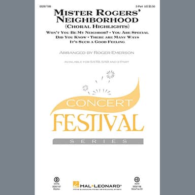 Mister Rogers' Neighborhood (Choral Highlights) (arr. Roger Emerson)
