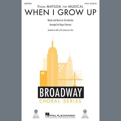 When I Grow Up (from Matilda: The Musical) (arr. Roger Emerson)
