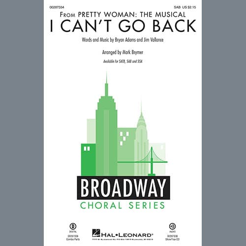 I Can't Go Back (from Pretty Woman: The Musical) (arr. Mark Brymer)