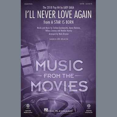 I'll Never Love Again (from A Star Is Born) (arr. Mark Brymer) - Guitar