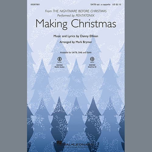 Making Christmas (from The Nightmare Before Christmas) (arr. Mark Brymer) - Drums