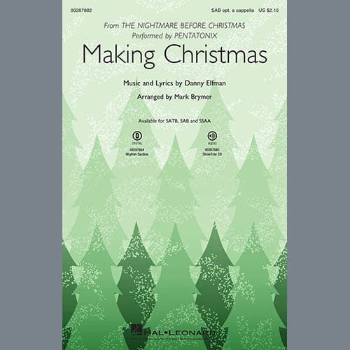 Making Christmas (from The Nightmare Before Christmas) (arr. Mark Brymer)