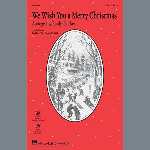 We Wish You a Merry Christmas - Harp